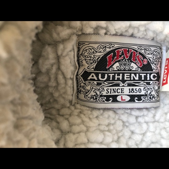 Levi’s Vintage Denim Jean Jacket Large - Picture 3 of 6